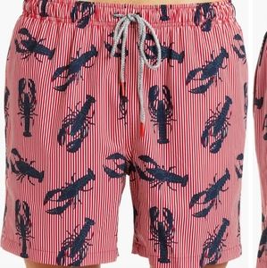 Men's Rainforest Rock Lobster Stretch Swim Trunks XL